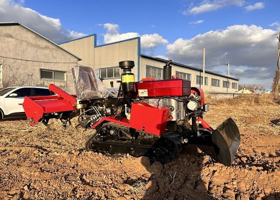 Coltivatore agricolo Tiller rotativo Agricoltura Crawler Mini trattore 25 CV