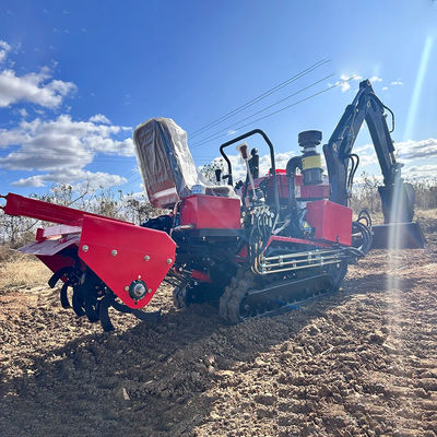 Mini Agricoltore Tractor Multifunzionale di campo asciutto Mini Tractor Crawler