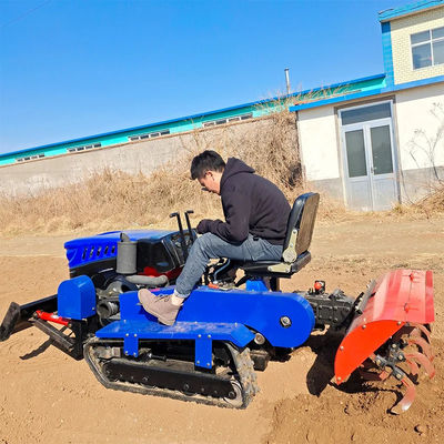2wd Paddy Rubber Track Agricoltura trattori 25hp 35 HP 50 HP 60 HP