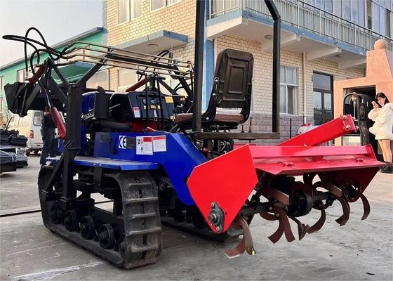 Compatto 35 HP Crawler trattore attrezzatura agricola con secchio di caricamento anteriore