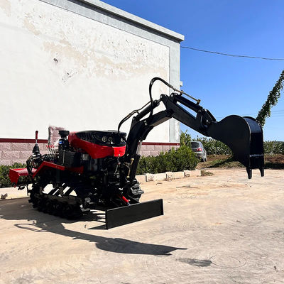 Piccolo trattore a cavalli con motore diesel resistente e produttivo