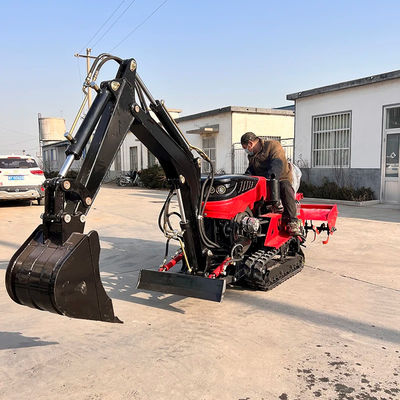 Piccolo trattore a cavalli con motore diesel resistente e produttivo