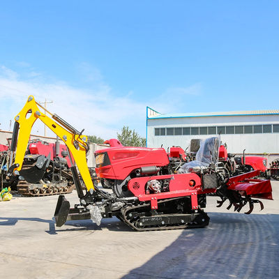 Nuovo design all'ingrosso Mini trattore 25HP 35HP Crawler trattore agricolo Cina piccolo trattore Crawler