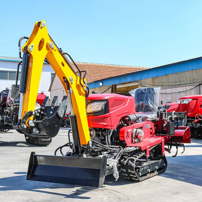 Nuovo design all'ingrosso Mini trattore 25HP 35HP Crawler trattore agricolo Cina piccolo trattore Crawler
