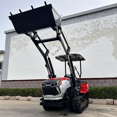 Trattori a rotaia a motore diesel 50 CV 60 CV con caricatore