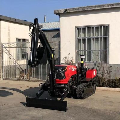 Mini 50HP Land Dry Crawler trattore attrezzatura agricola coltivatore Dozer