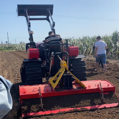 Trattore anfibio da 80 cavalli, Trattore da terra coltivato