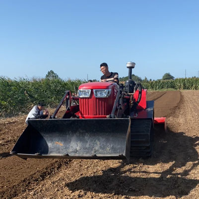 Trattore multifunzione a trascinatore / trattore a rotaia compatta Macchine agricole