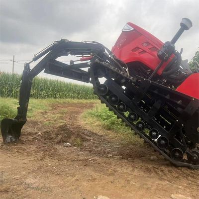80 HP Agricultural Crawler Tractor Mini Escavator Attrezzature per trattori
