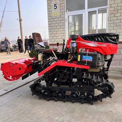 Apparecchiature per macchinari agricoli Trattore da 35 CV a motore diesel per agricoltura a piedi con macchinario di raccolta rotativa