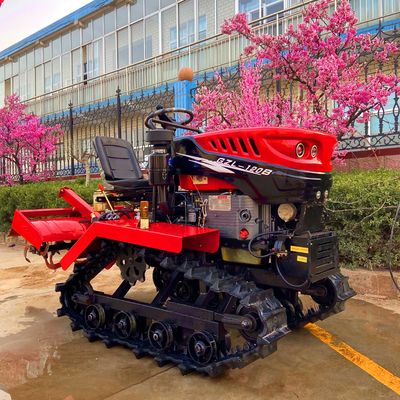 Apparecchiature per macchinari agricoli Trattore da 35 CV a motore diesel per agricoltura a piedi con macchinario di raccolta rotativa