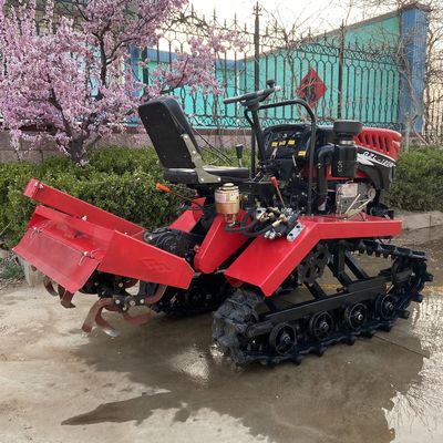 Equipaggiamento per trattori a piedi CE 25 CV con macchine per la lavorazione del terreno a rotazione