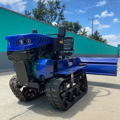 Dozer elettrico ad azionamento agricolo da 35 CV Piccolo trattore da giardino a controllo remoto