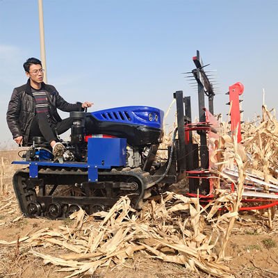 Dozer elettrico ad azionamento agricolo da 35 CV Piccolo trattore da giardino a controllo remoto