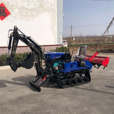 Dozer elettrico ad azionamento agricolo da 35 CV Piccolo trattore da giardino a controllo remoto