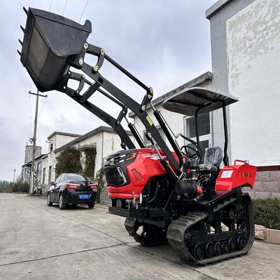 Amfibio 50 CV Crawler Tractor attrezzature agricole con attrezzature ausiliarie