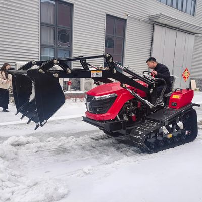 Mini-Crawler Chinese Tractor Multifunctional Crawler Tractor Attrezzature agricole