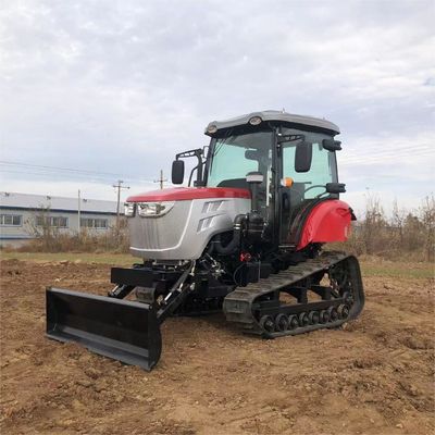 120 CV attrezzature agricole multifunzionali giardino piccolo trattore da striscio