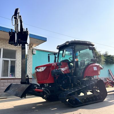 120 CV attrezzature agricole multifunzionali giardino piccolo trattore da striscio