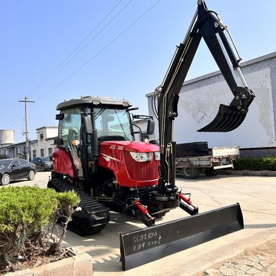 120 CV attrezzature agricole multifunzionali giardino piccolo trattore da striscio