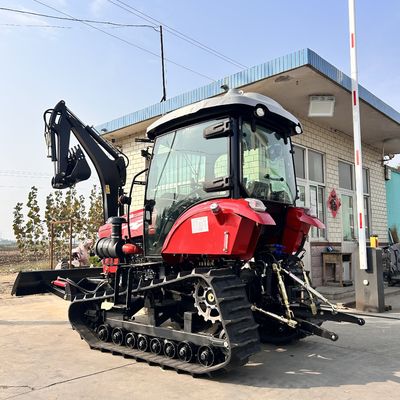 120 CV attrezzature agricole multifunzionali giardino piccolo trattore da striscio