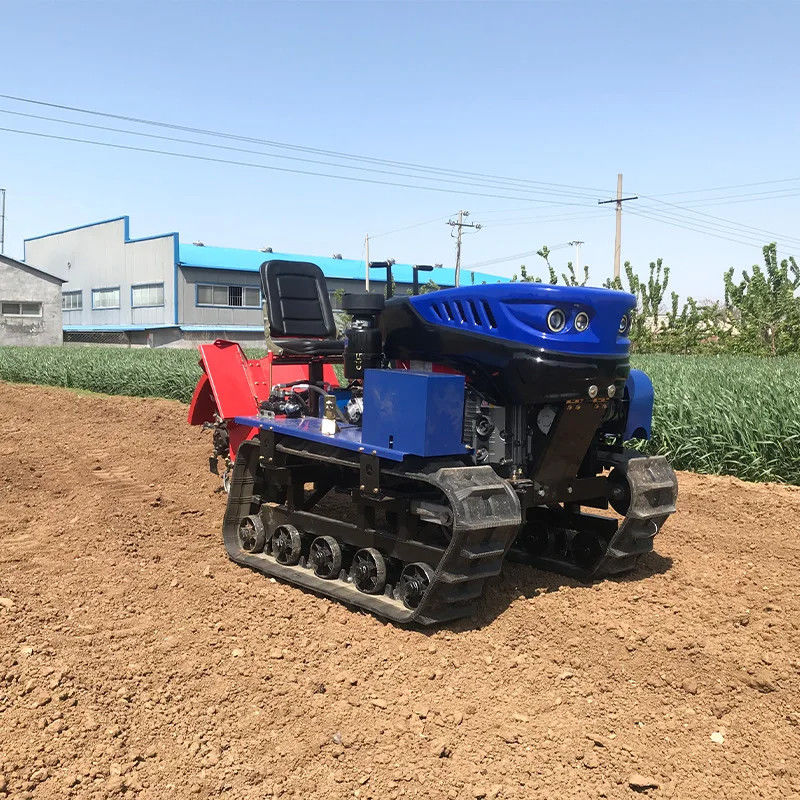 2wd Paddy Rubber Track Agricoltura trattori 25hp 35 HP 50 HP 60 HP