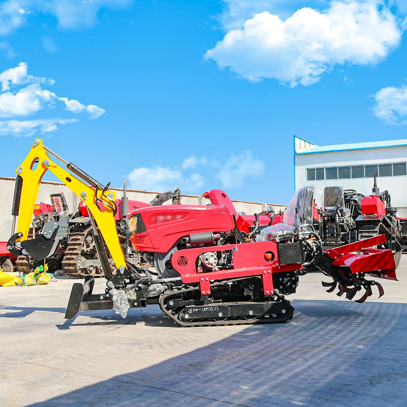 Nuovo design all'ingrosso Mini trattore 25HP 35HP Crawler trattore agricolo Cina piccolo trattore Crawler