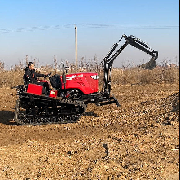 Nuovo crawler da 80 CV che elimina le erbe infestanti e bulldozer Mini-tractor per il terreno rotativo