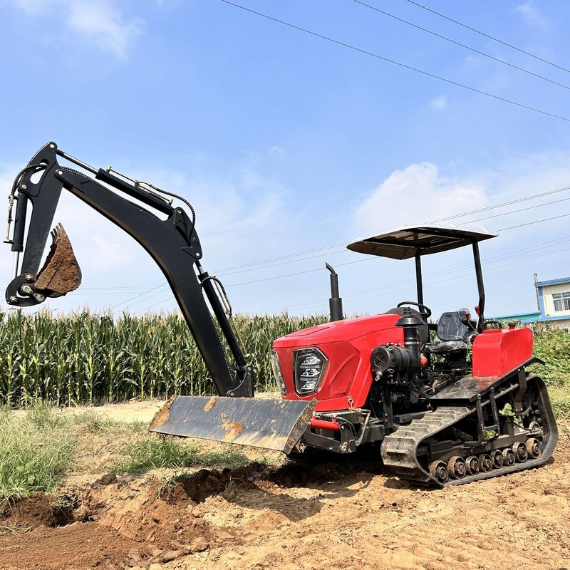 Trattori Piccoli Mini Agricoltura Manuale Tractore da rastrellamento con accessori a scelta