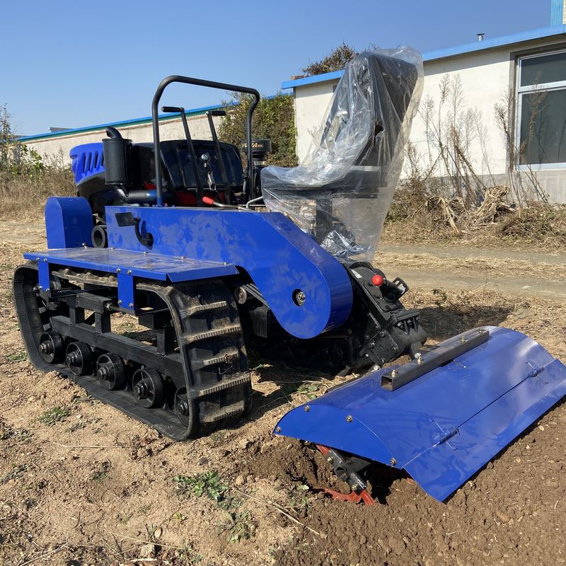 Micro 35HP trattore compatto rotativo coltivatore di giardino trattore con secchio di escavatore