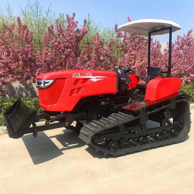 Motore diesel 120 cavalli Piccolo trattore da giardino a quattro ruote motrici con tiller rotativo